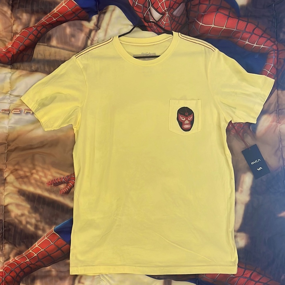 RVCA Luchador shirt new size M